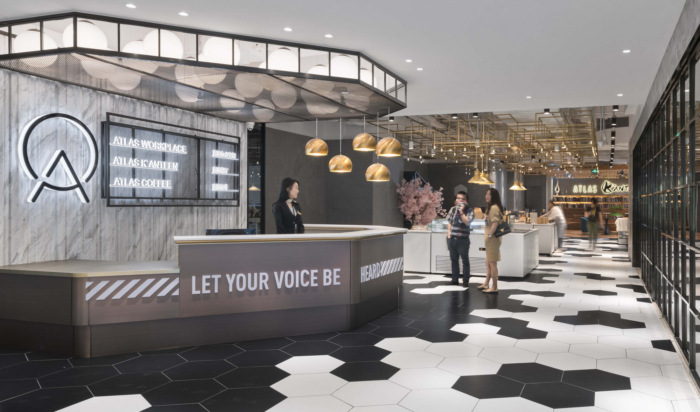 ATLAS Coworking Offices – Shenzhen, INDesign Marketing Services