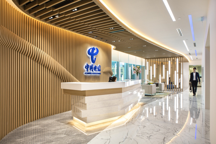 China Telecom Offices – Singapore, INDesign Marketing Services