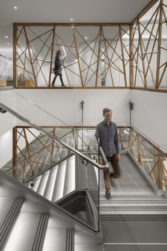 A Look Inside FactSet’s Sleek New Norwalk Office, INDesign Marketing Services