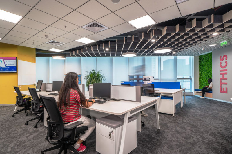 Inside The New Offices of Otis in Hyderabad, INDesign Marketing Services