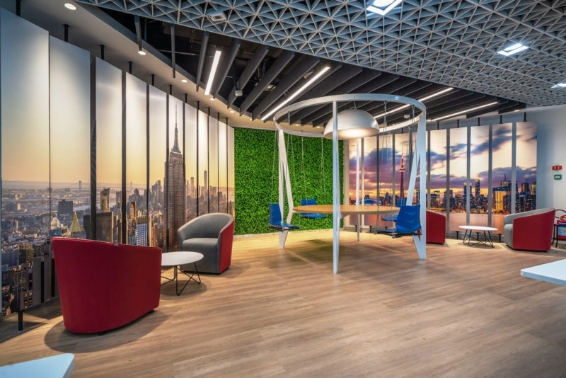 Inside The New Offices of Otis in Hyderabad, INDesign Marketing Services