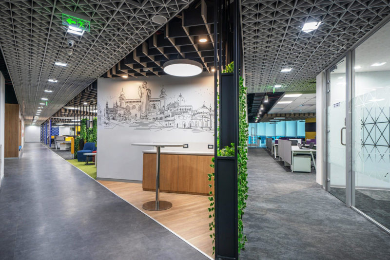 Inside The New Offices of Otis in Hyderabad, INDesign Marketing Services