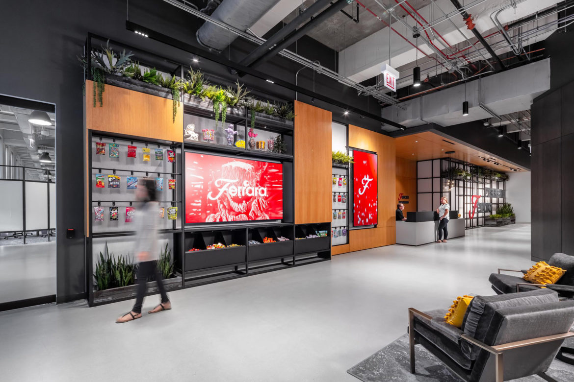 A Look Inside Ferrara Candy’s New Chicago Headquarters, INDesign Marketing Services