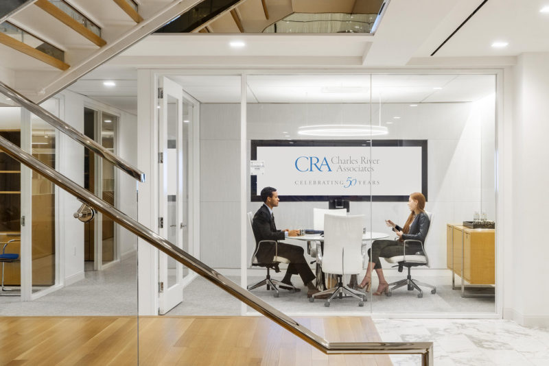 A Look Inside Charles River Associates’ New Chicago Office, INDesign Marketing Services
