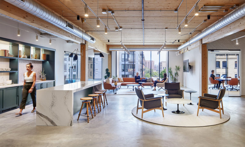 A Tour of Flagstone Foods’ New Minneapolis Office, INDesign Marketing Services