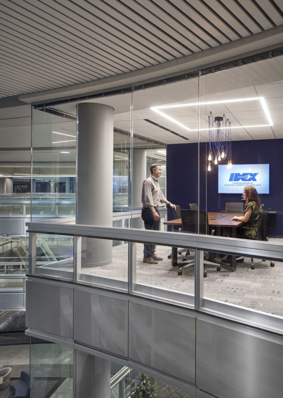A Look Inside IDEX Corp’s New Northbrook Office, INDesign Marketing Services