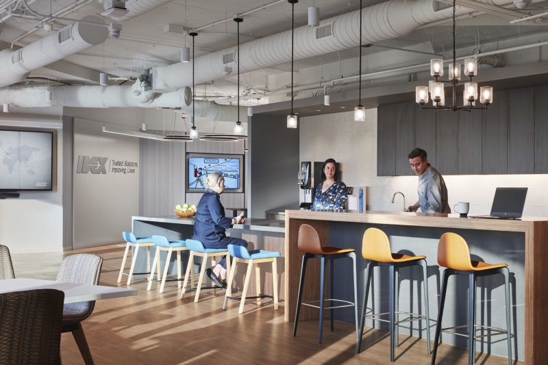 A Look Inside IDEX Corp’s New Northbrook Office, INDesign Marketing Services