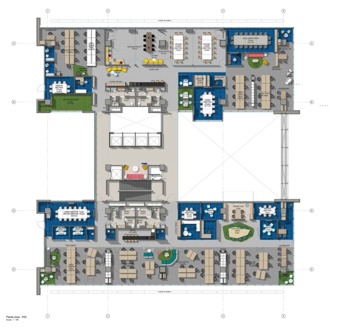 Unilever Offices – Santiago, INDesign Marketing Services