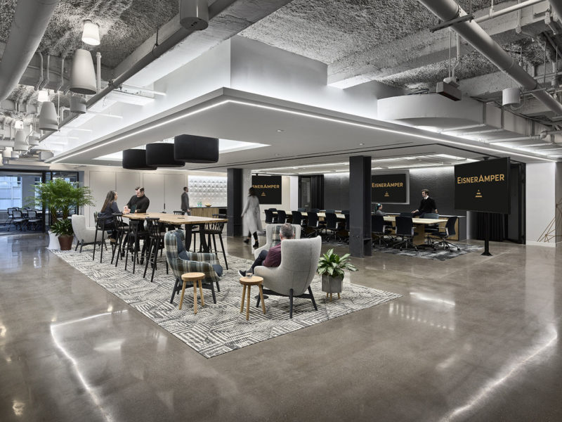 A Tour of EisnerAmper’s New NYC Office, INDesign Marketing Services