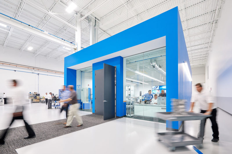 A Peek Inside Jenoptik’s Rochester Hills Office, INDesign Marketing Services