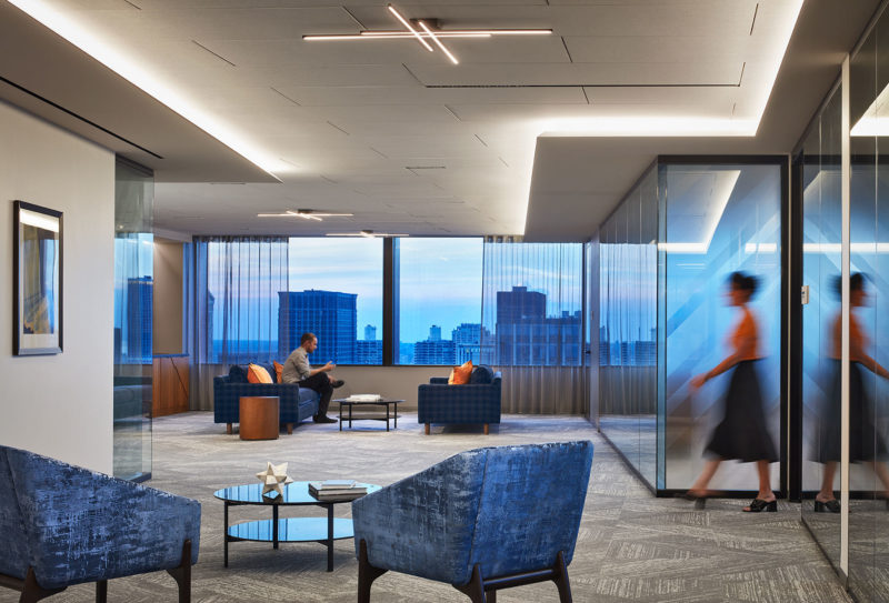A Look Inside Northern Trust’s New Chicago Office, INDesign Marketing Services