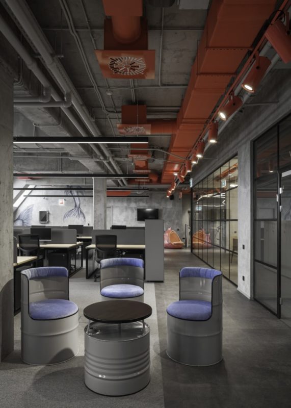More.tv Offices – Moscow, INDesign Marketing Services
