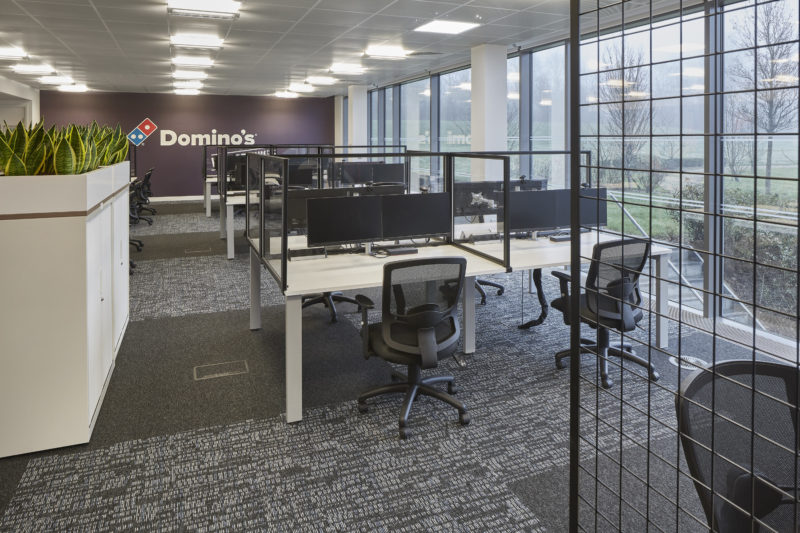 A Look Inside Domino’s Pizza’s Milton Keynes Office, INDesign Marketing Services
