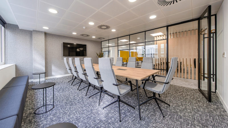 Inside International Pension Fund’s New London Office, INDesign Marketing Services
