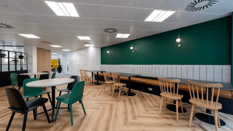 Inside International Pension Fund’s New London Office, INDesign Marketing Services