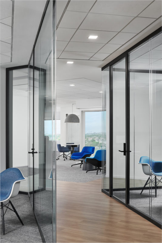 A Look Inside Digital Matrix Systems’ New Plano Office, INDesign Marketing Services