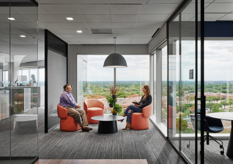 A Look Inside Digital Matrix Systems’ New Plano Office, INDesign Marketing Services