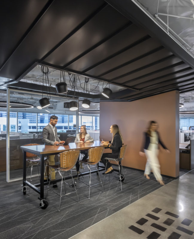 A Look Inside JLL’s Sleek New Irvine Office, INDesign Marketing Services