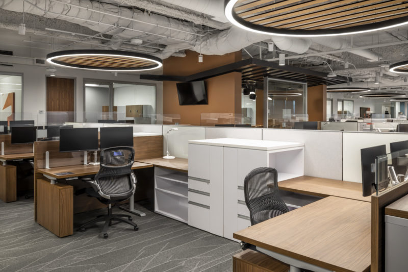 A Look Inside JLL’s Sleek New Irvine Office, INDesign Marketing Services