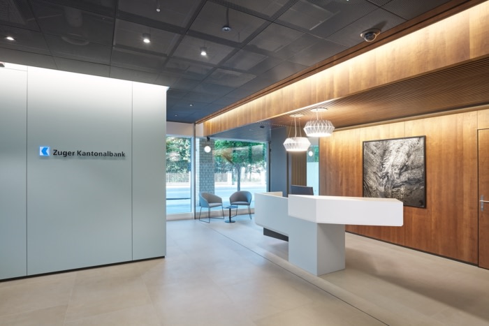 Zuger Kantonalbank Offices – Cham, INDesign Marketing Services