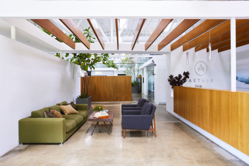 A Look Inside Aether Apparel’s New Los Angeles Office, INDesign Marketing Services
