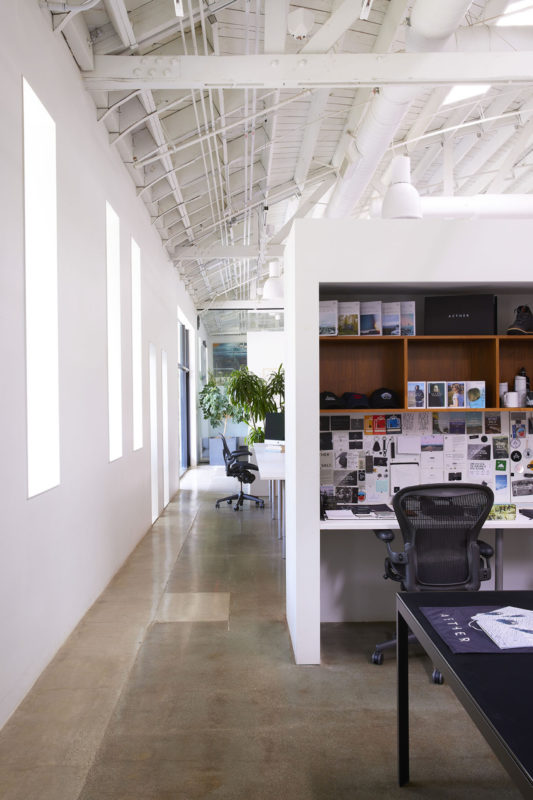 A Look Inside Aether Apparel’s New Los Angeles Office, INDesign Marketing Services