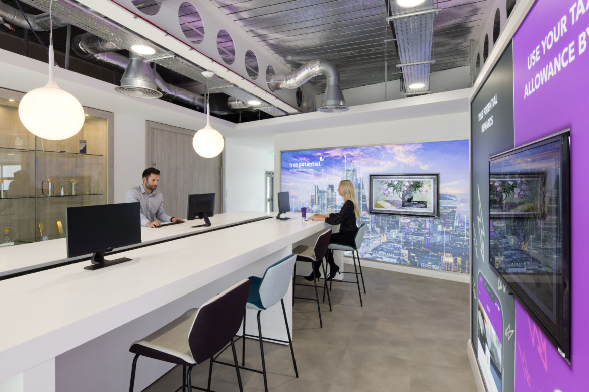 A Look Inside True Potential’s New Newcastle Office, INDesign Marketing Services