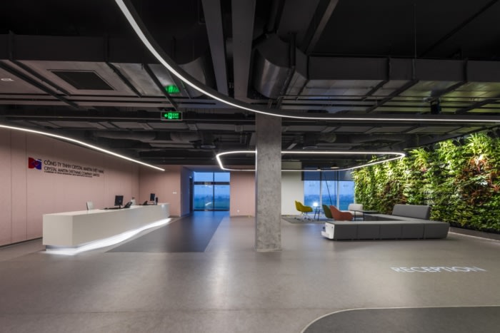 Crystal Martin Offices – Quang Châu, INDesign Marketing Services