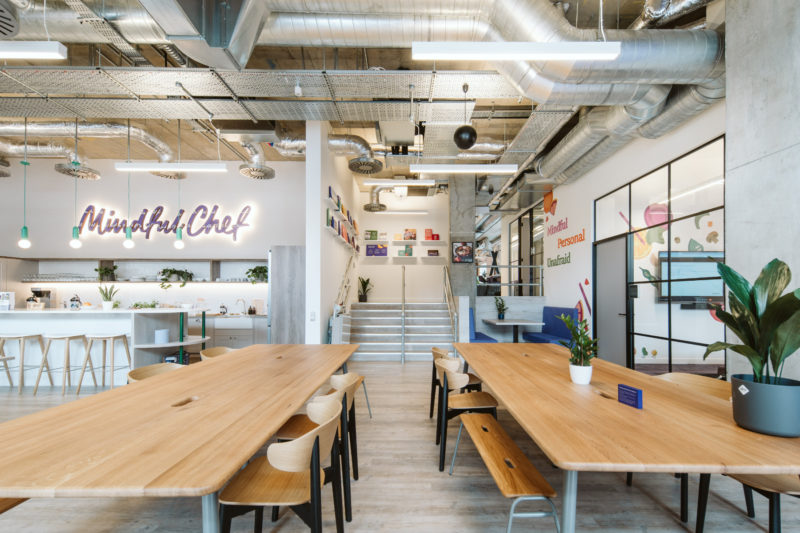 A Look Inside Mindful Chef’s New London Office, INDesign Marketing Services