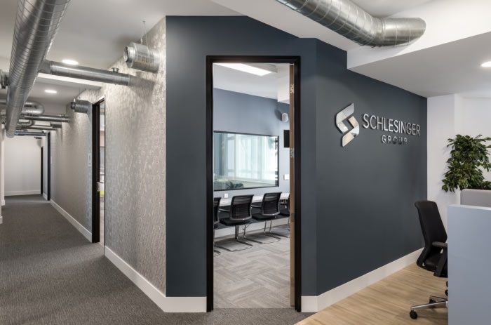 Schlesinger Group Offices – London, INDesign Marketing Services