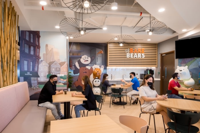 WarnerMedia Offices – Singapore, INDesign Marketing Services