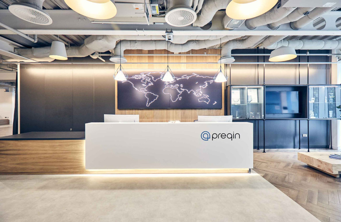 A Look Inside Preqin’s New London Office, INDesign Marketing Services