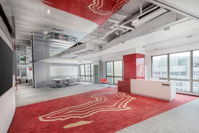 MAKU Offices – Shanghai, INDesign Marketing Services