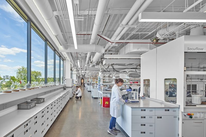 Inside Wacker Chemical’s New Pittsfield Township Office, INDesign Marketing Services