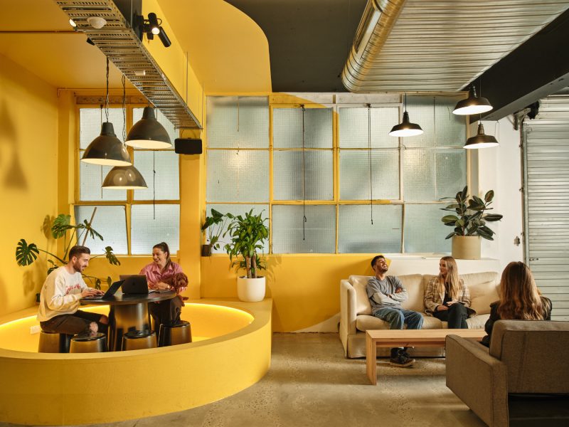 A Look Inside Yellow Desk’s Melbourne Coworking Space, INDesign Marketing Services