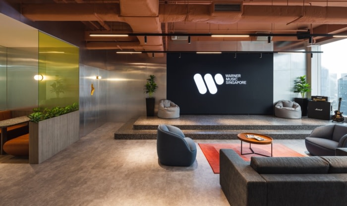 Warner Music Offices – Singapore, INDesign Marketing Services
